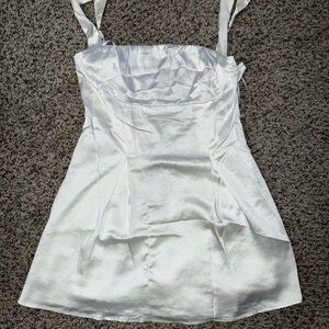 Stylish White Edna Dress